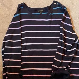 TALBOTS Striped Jersey